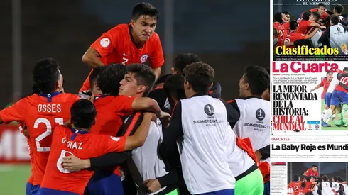 La prensa chilena estampó con orgullo la actuación de la Sub 17