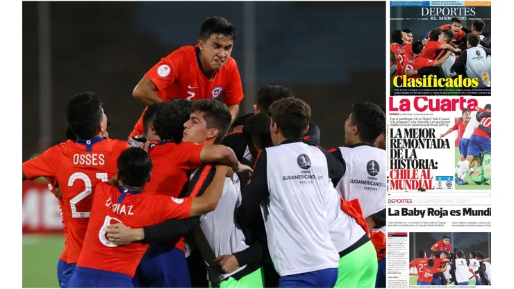 La prensa chilena estampó con orgullo la actuación de la Sub 17