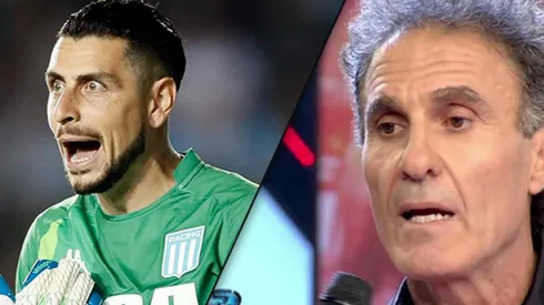 Arias fue encarado por Óscar Ruggeri al aire