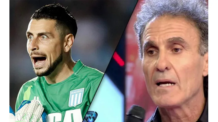 Arias fue encarado por Óscar Ruggeri al aire