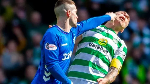 Celtic venció al Rangers en un partido ultra violento