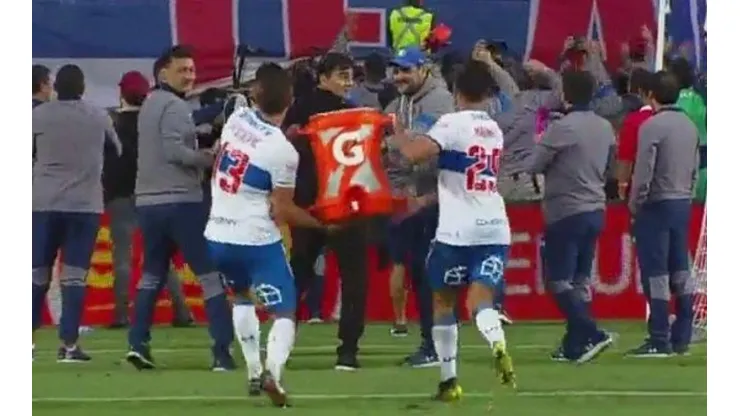 El momento del baldazo