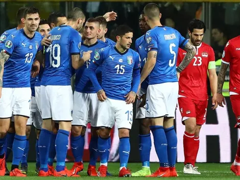 Game, set y match: Italia golea 6-0 a Liechtenstein