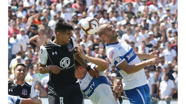 Colo Colo vs Universidad Cat�lica - 17 de Marzo del 2019/SANTIAGO ,durante el partido valido por la quinta fecha del campeonato AFP PLan Vital 2019, entre Colo Colo vs Universidad Cat�lica, disputado en el Estadio Municipal Monumental.FOTO: RODRIGO SAENZ /AGENCIAUNO
