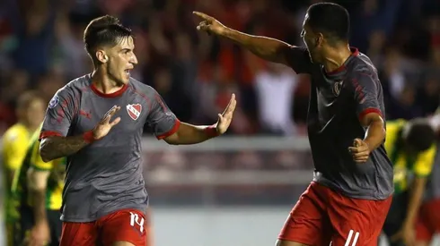 Hernández fue la figura del triunfo de Independiente.