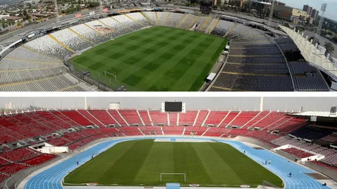 Los dos estadios están ubicados en la Región Metropolitana
