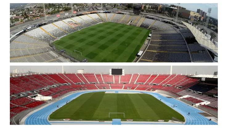 Los dos estadios están ubicados en la Región Metropolitana