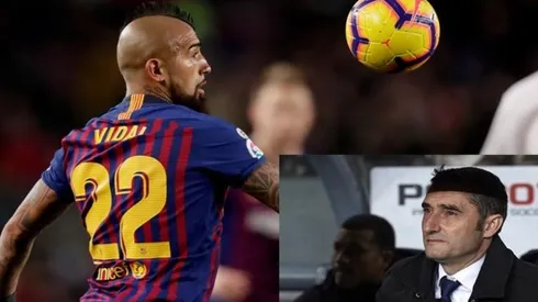 Ernesto Valverde piensa en Arturo Vidal como reemplazo de Arthur