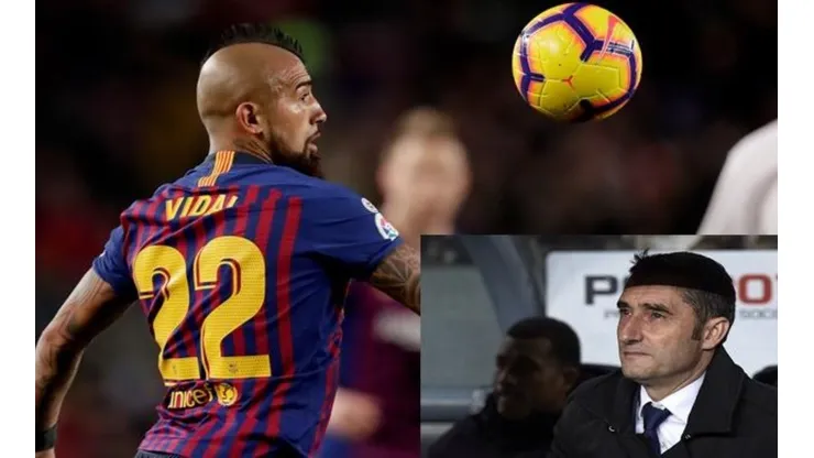 Ernesto Valverde piensa en Arturo Vidal como reemplazo de Arthur