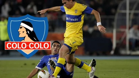 El argentino Pablo Mouche, en Boca Juniors