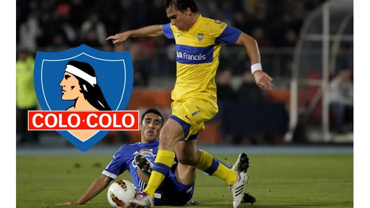 El argentino Pablo Mouche, en Boca Juniors