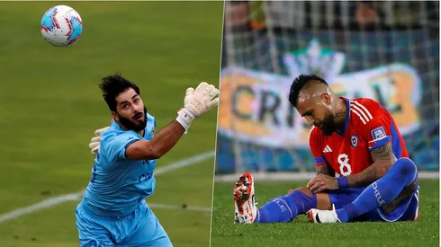 Johnny Herrera y Arturo Vidal se enfrascaron en una pelea sin sentido