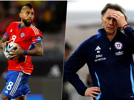 Vidal es la gran duda de Gareca para la nómina de la Roja