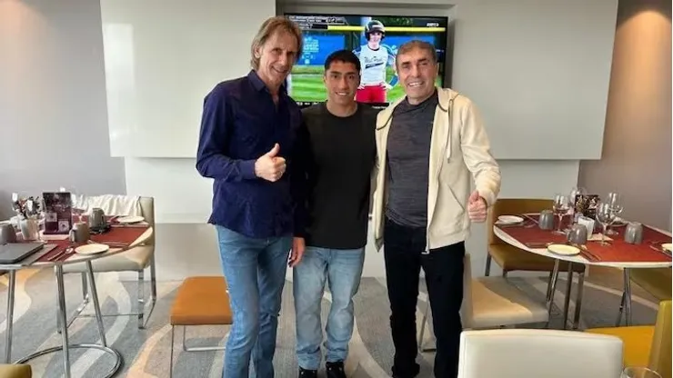 Gareca y Cabral se reunieron antes de las eliminatorias en México