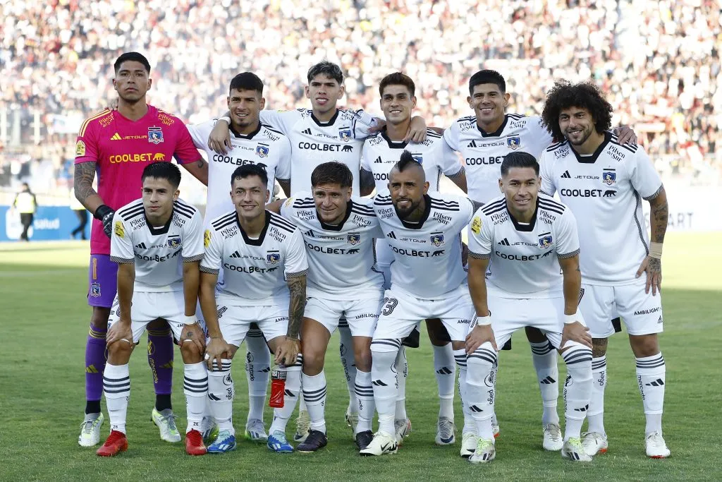 La formación de Colo Colo en la Supercopa 2024 /Photosport