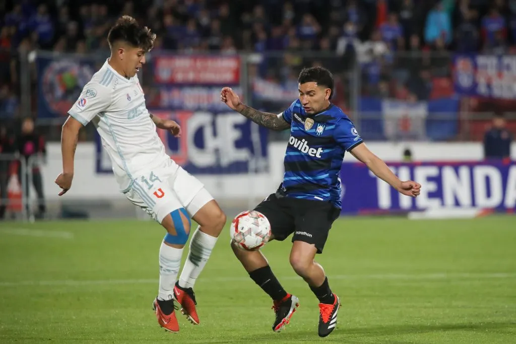 Marcelo Morales también busca la vitrina de la Copa Libertadores con U de Chile. Foto: Jonnathan Oyarzun/Photosport