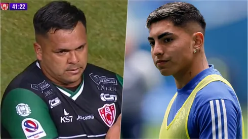 Jordhy Thompson no aguantó que se burlaran de Nicolás Vargas.