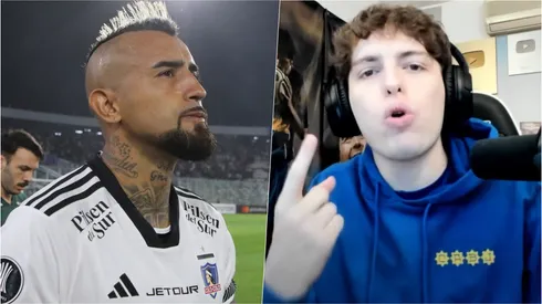 Arturo Vidal recibió el respaldo de Davoo Xeneize por sus provocaciones a River Plate.