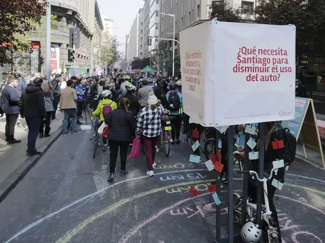 Día Sin Auto 2024: Las calles que estarán cerradas en Santiago Centro