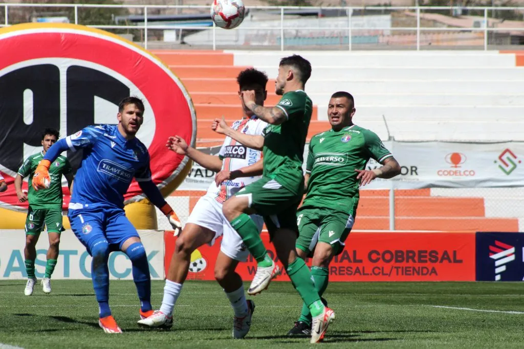 Audax Italiano consiguió un triunfo de oro ante Cobresal. Foto: Photosport.