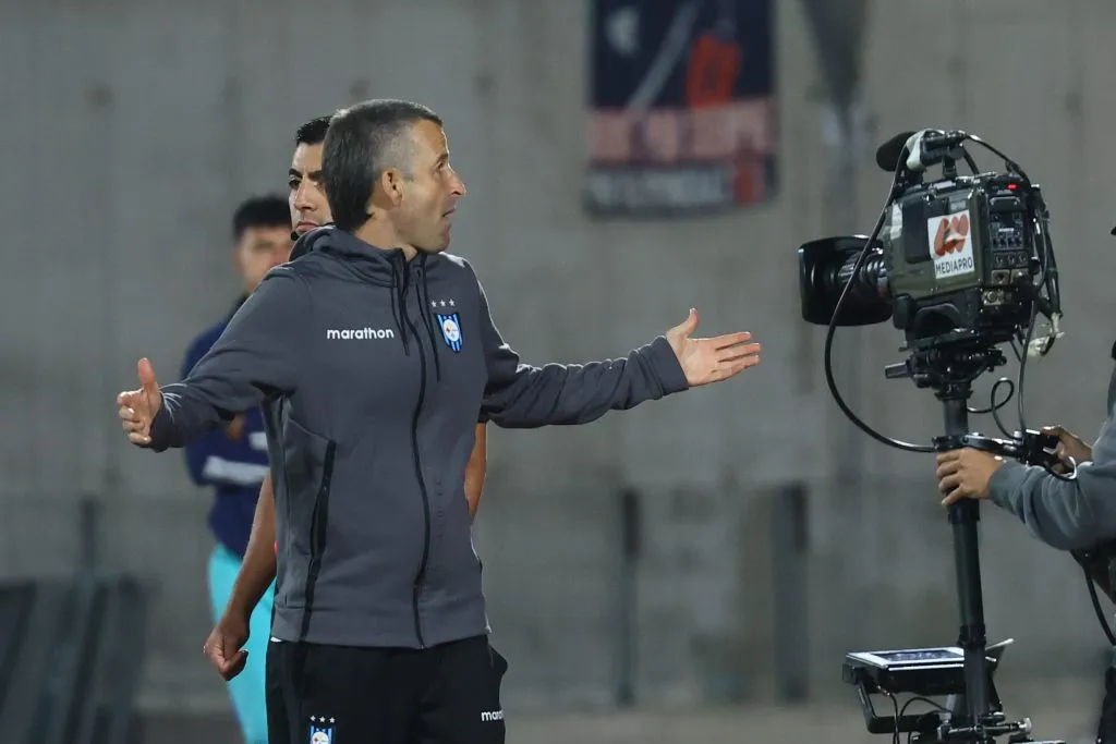 Igor Oca explotó contra U de Chile en el Estadio Nacional. Foto: Marcelo Hernandez/Photosport