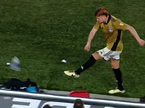 Video: la ira de Leo Gil tras ser reemplazado ante River