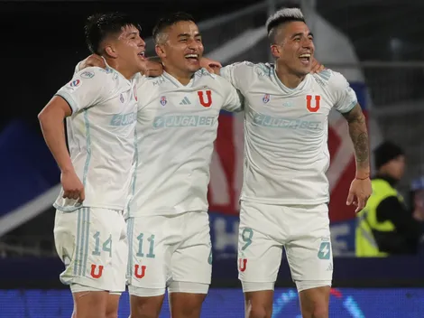 La U celebra el primer objetivo: "Ahora vamos por todo"