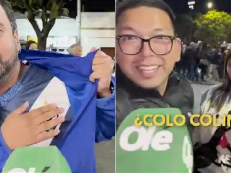 Hinchas albos se hacen viral por ir a visitar a Gustavo Quinteros