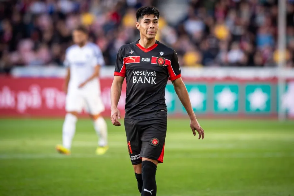 Darío Osorio podrá debutar con Midtjylland en la Europa League (Imago)