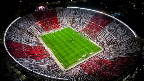 El imponente Estadio Monumental de Buenos Aires.