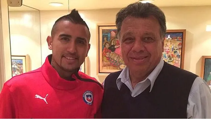 Figueroa y Vidal, dos de los mejores jugadores de la historia del fútbol chileno