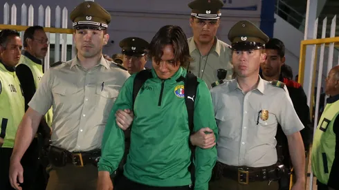 Marco Sebastian Pol fue detenido tras agredir a un hincha.