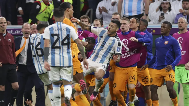 Leandro Paredes recordó polémica jugada en el Mundial