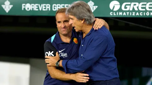 Manuel Pellegrini y Betis no pudo contra el Mallorca de Jagoba Arrasate.