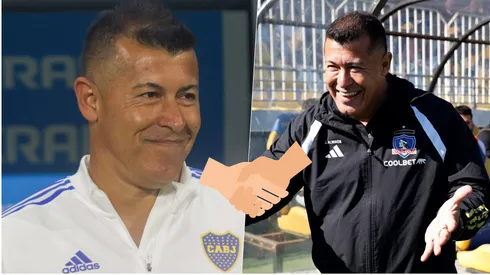 Almirón respondió pícaro cuando se le preguntó por el apoyo de Boca a Colo Colo