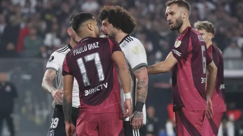 Paulo Díaz fue expulsado en la ida entre Colo Colo y River Plate.