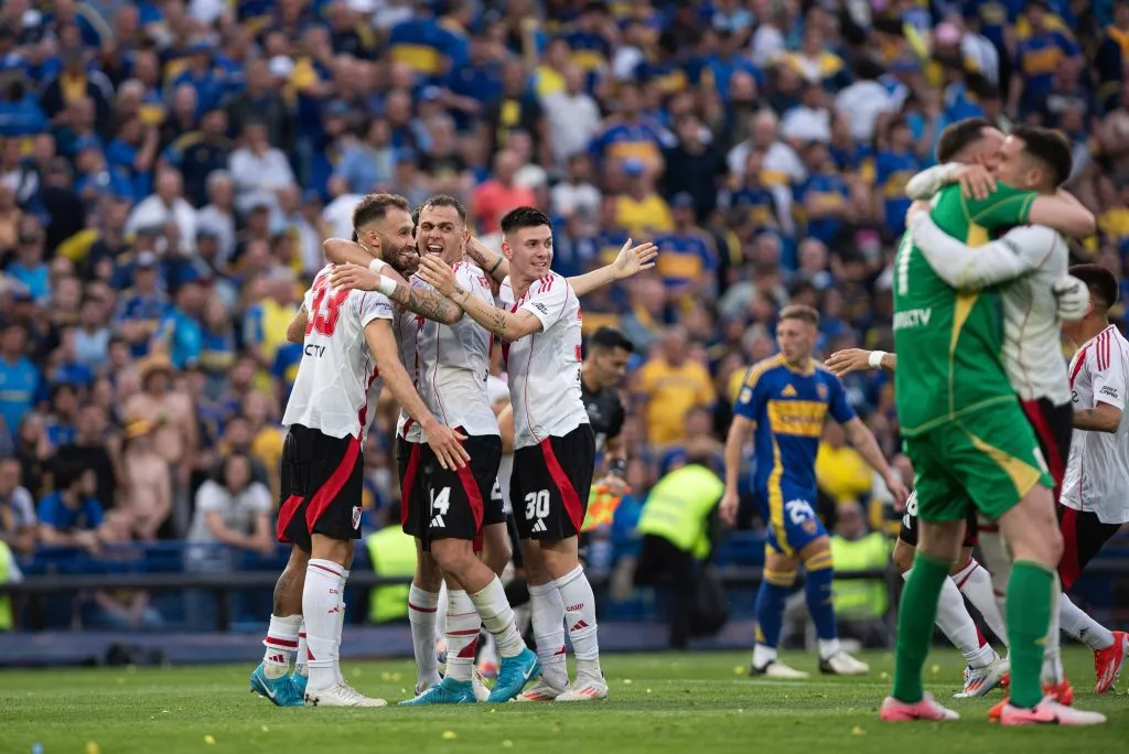River Plate viene de ganarle a Boca Juniors en La Bombonera. Foto: Imago