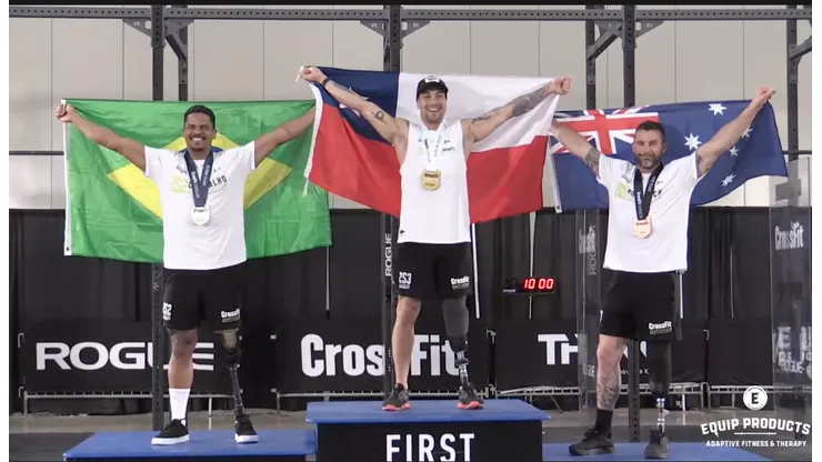 El chileno se quedó con el podio en la competencia realizada en San Antonio