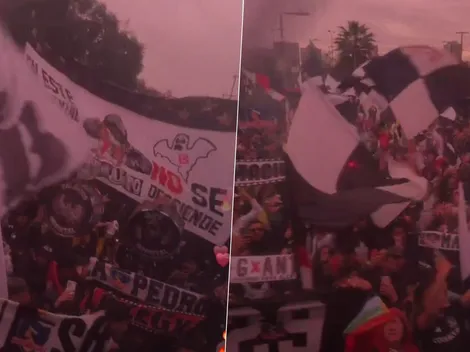 Carlos Palacios graba el "arengazo" del viaje a River