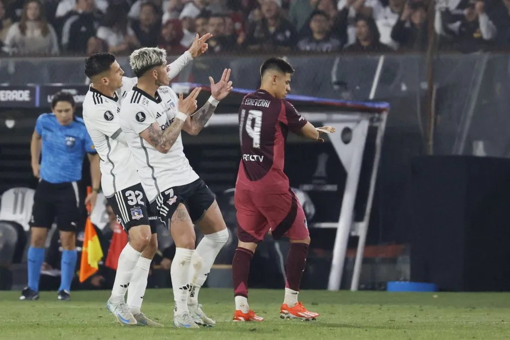 Carlos Palacios ha brillado en Colo Colo esta temporada y su continuidad es muy complicada. Foto: Photosport.
