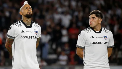 Arturo Vidal y Carlos Palacios, los mejores de Colo Colo en Copa Libertadores.