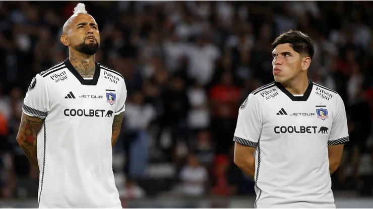 Arturo Vidal y Carlos Palacios, los mejores de Colo Colo en Copa Libertadores.