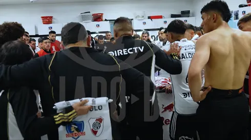 Jorge Almirón le habló fuerte y claro al plantel de Colo Colo antes de enfrentar a River Plate.