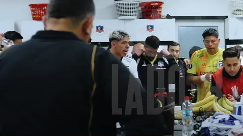 Carlos Palacios demostró su liderazgo en el actual plantel de Colo Colo previo al duelo con River Plate.