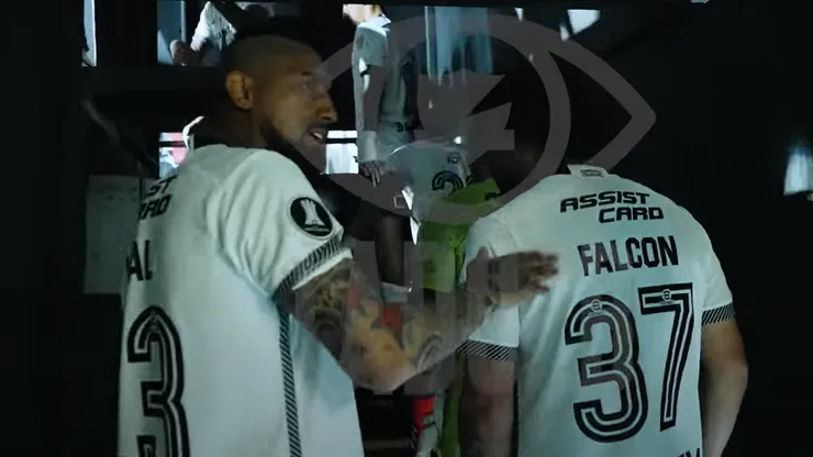 Arturo Vidal sacó toda su jerarquía previo al partido de Colo Colo y River Plate.
