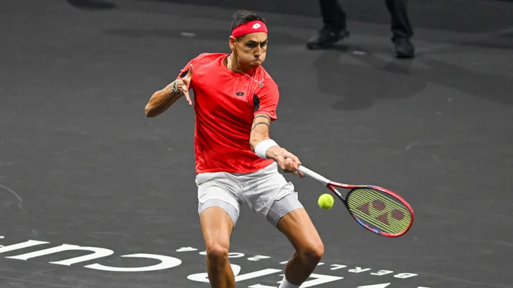 Alejandro Tabilo pierde en su debut por la Laver Cup.