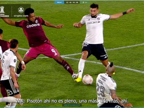 Los audios del VAR en la gran polémica de Colo Colo-River