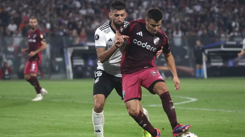 Emiliano Amor fue clave en el partido de ida ante River Plate y en la revancha será titular por la ausencia de Maxi Falcón.