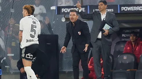 Marcelo Gallardo se queja de los hinchas de Colo Colo.