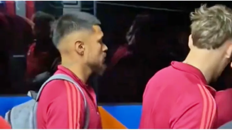 El defensor chileno se fue con un feo insulto del Monumental.
